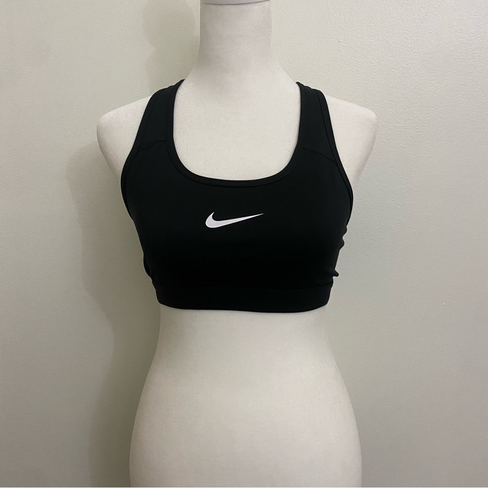 Nike Black Sports Bra with Breathable Support